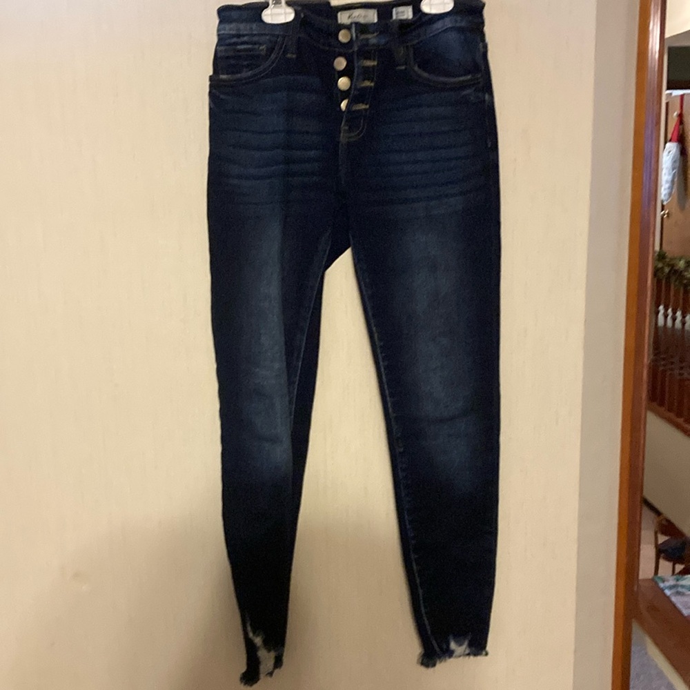 Kan can Jeans with butterfly